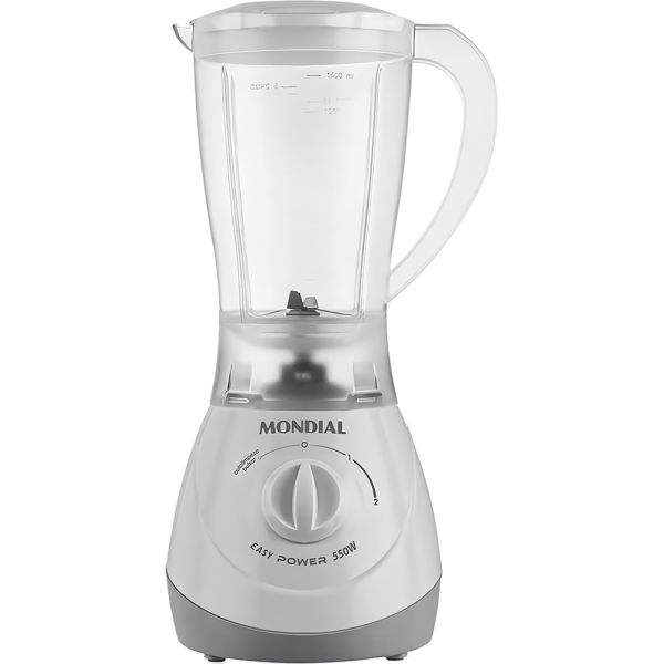 Licuadora Mondial 2 Vel Easy Power Blanco L-550W 550Wts - Imagen 2