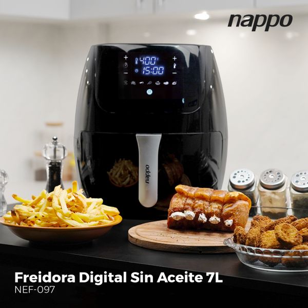 Freidora Nappo Digital s/ aceite 7L NEF-097 - Imagen 5