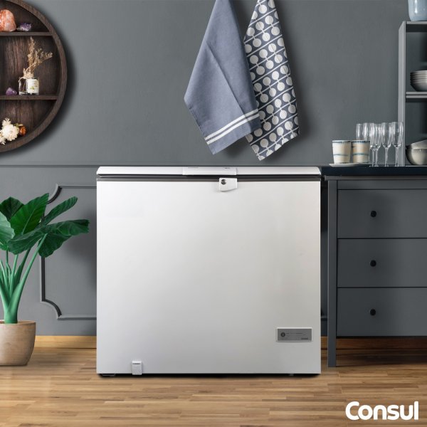Congelador Consul Cha-31db/k 310lts 1t Blanco - Imagen 3