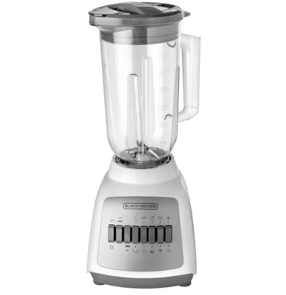 Licuadora Black+Decker Durapro Blanco 550W 10VEL