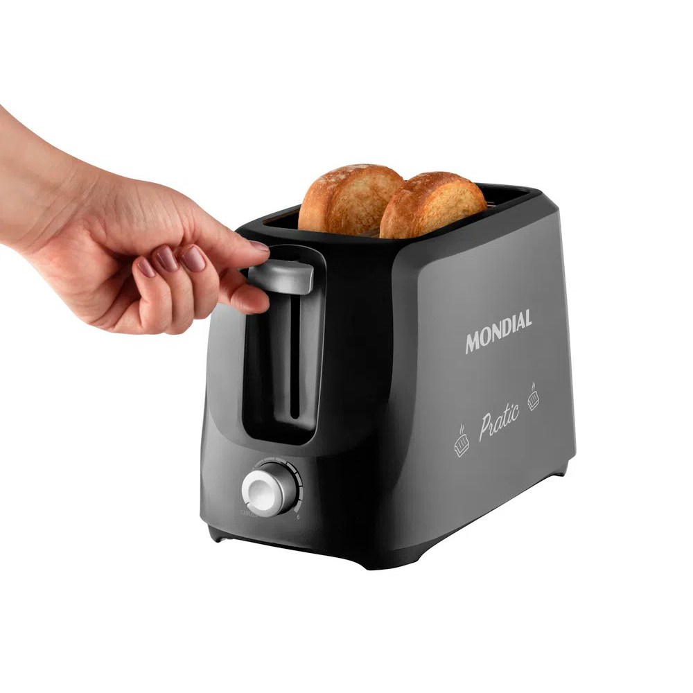 Tostador Mondial Pratic 800W MOD.T-18 - Imagen 5