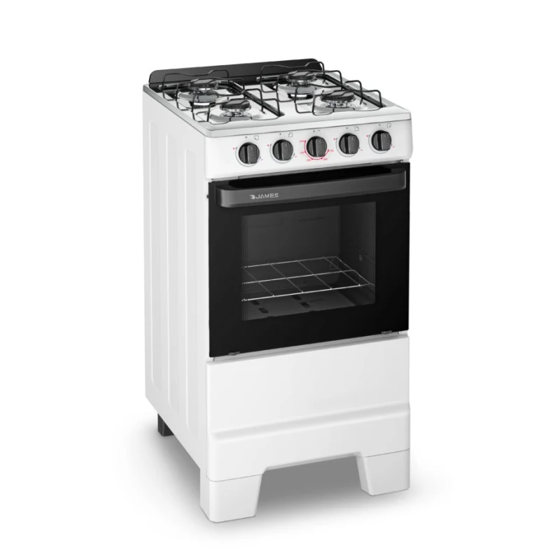 Cocina James C 115 4H a Gas Blanco