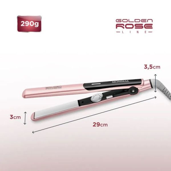 Planchita Mondial Golden Rose P-20 220º - Imagen 2
