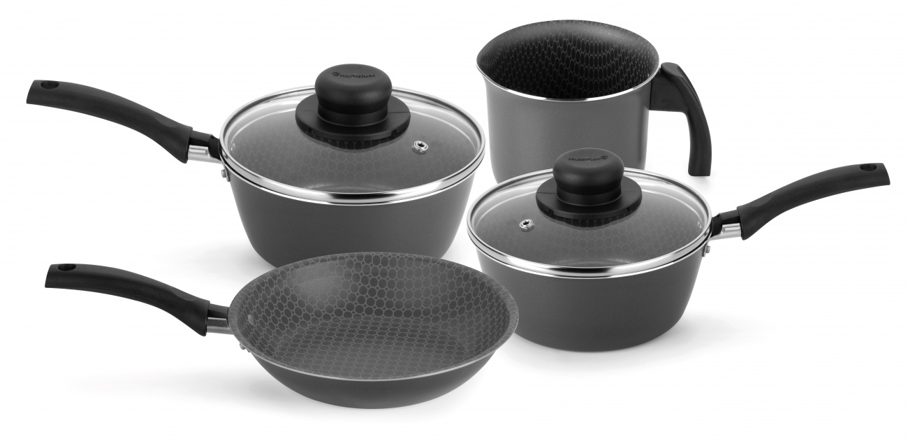 Juego de Ollas Multiflon Linea Essencial 4pzs 40008