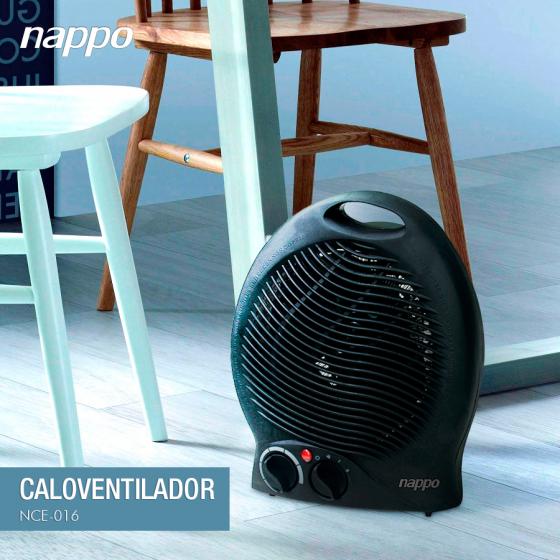 Caloventor Nappo C/Regulador 2000wts NCE-016 - Imagen 3