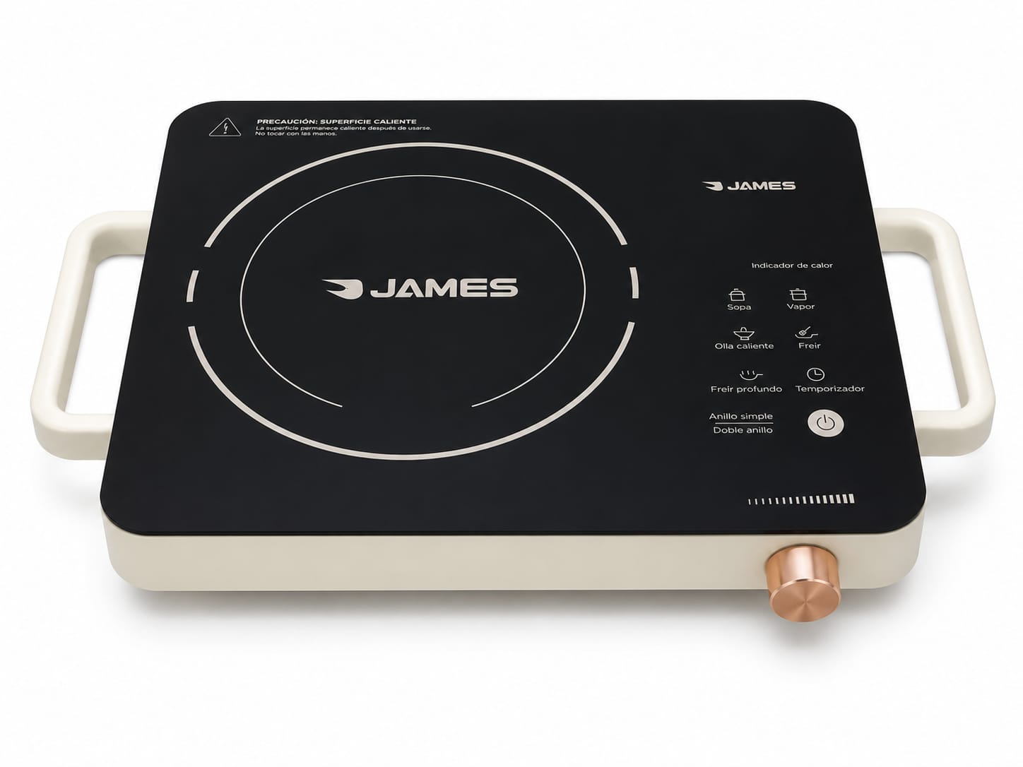 Placa Infrarroja James C/Asas Display Led + Panel Touchc/Timer