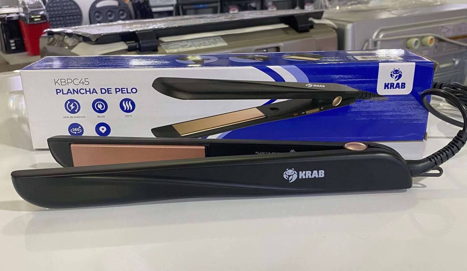 Planchita Krab S/Regulador 1200W - Imagen 2
