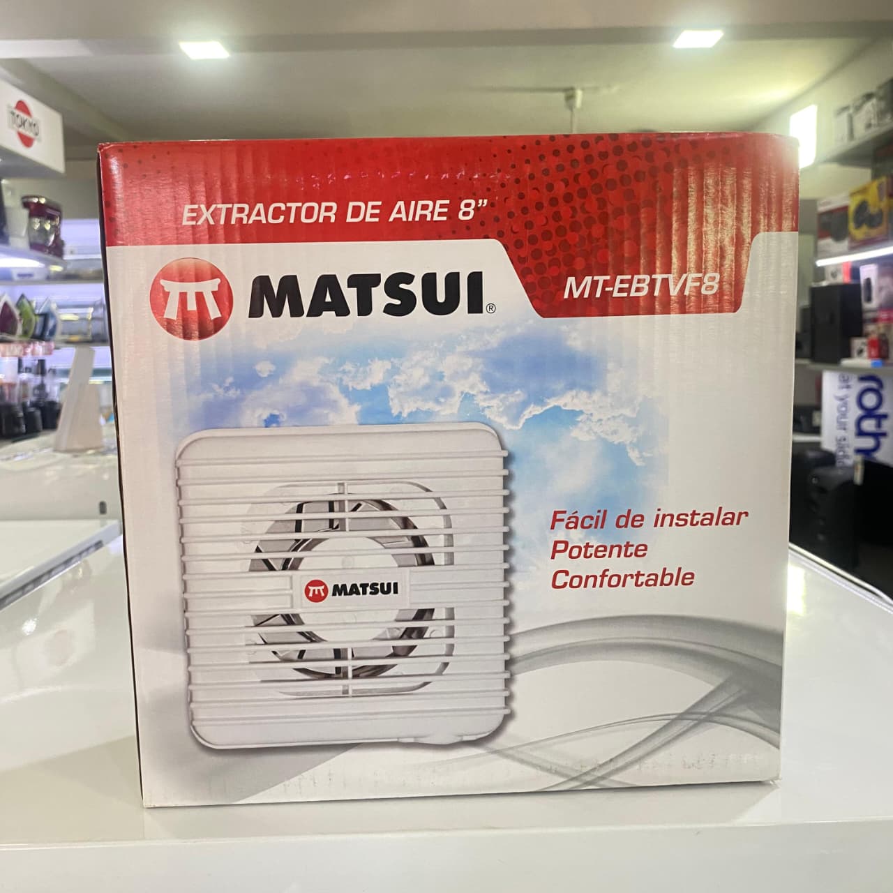 Extractor De Aire Matsui 8" MOD.MT-EBTVF8 - Imagen 4