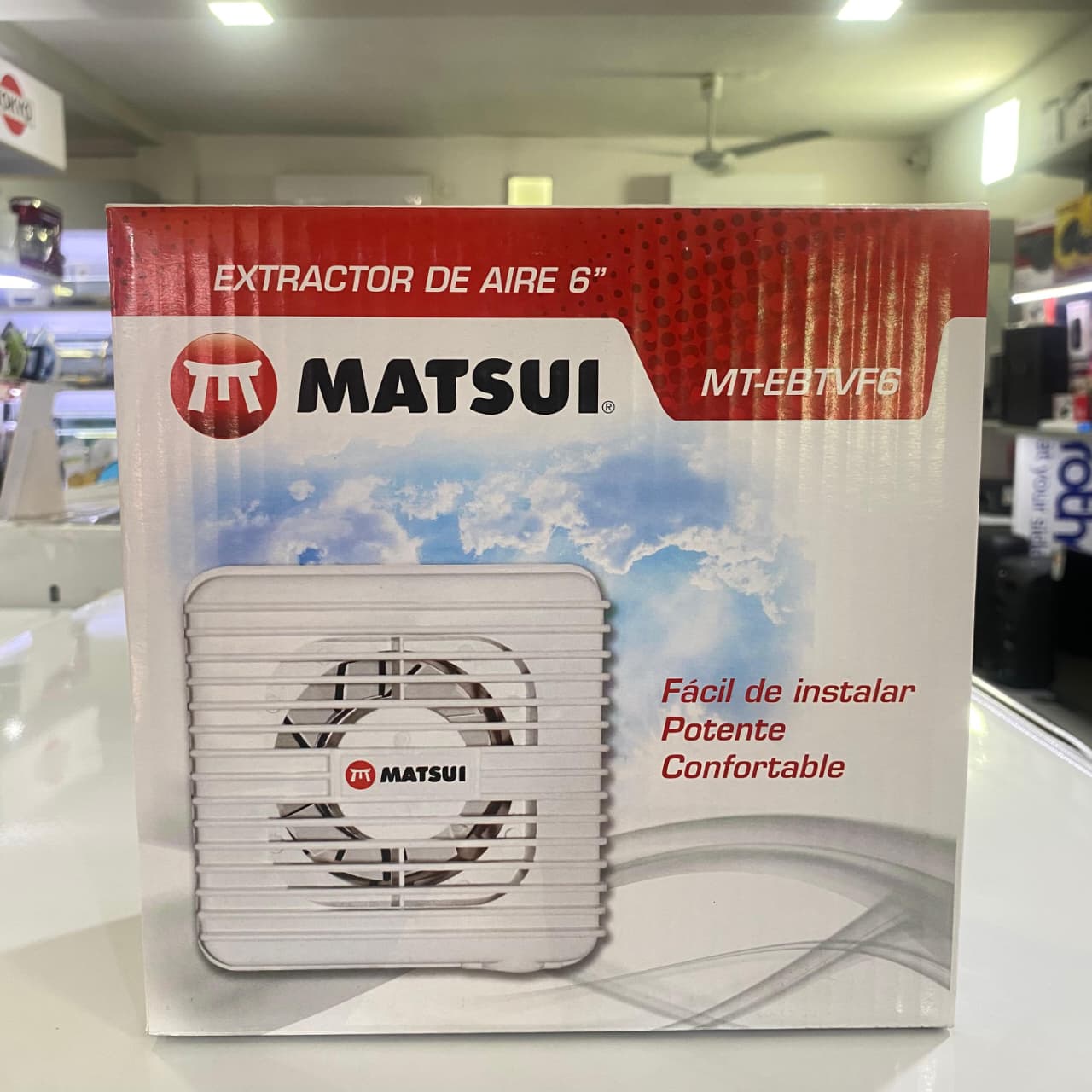 Extractor De Aire Matsui 6" MOD.MT-EBTVF6 - Imagen 4
