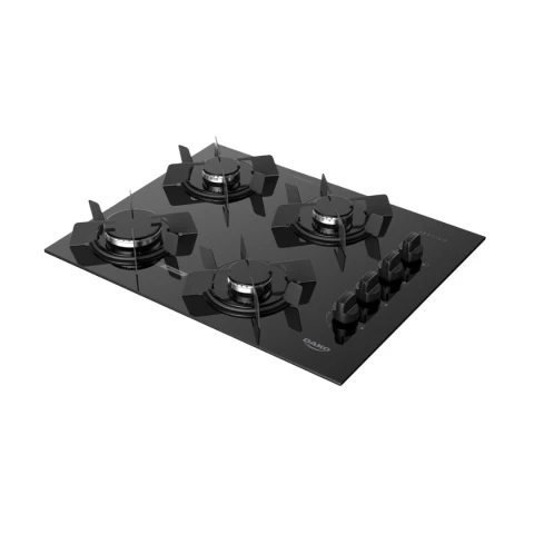Cocina Anafe Dako Supreme Glass 4H Gas Cooktop Vidrio Templado - Imagen 2
