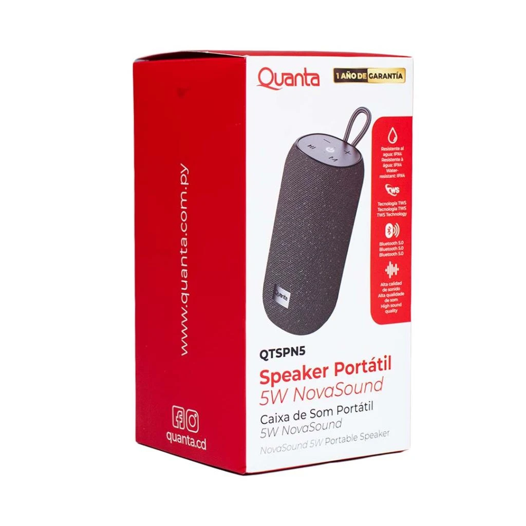 Speaker Portatil Quanta Nova Sound QTSPN5