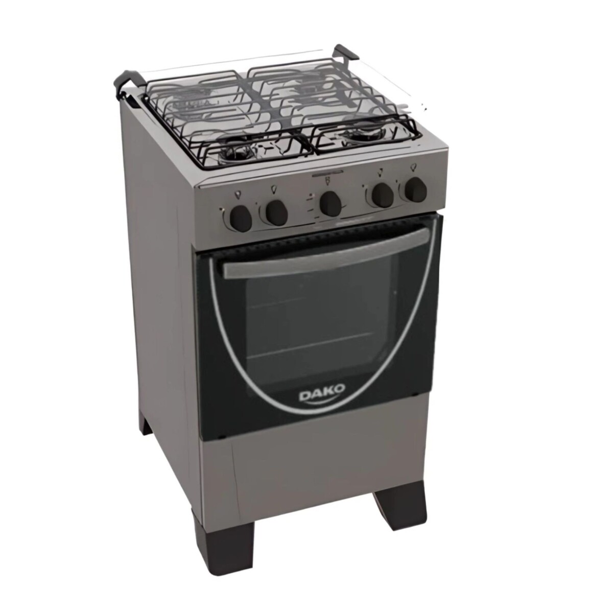 Cocina Dako Amazonas 4H A Gas Gris