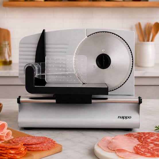 Cortador de Fiambre Nappo 19cm 200w NEI-352 - Imagen 4