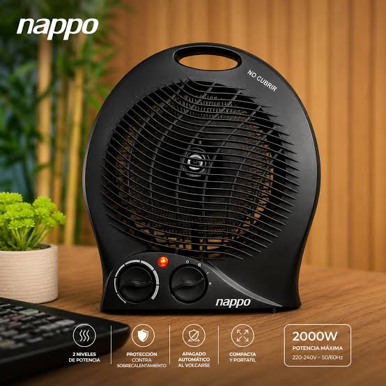 Caloventor Nappo C/Regulador 2000wts NCE-016 - Imagen 4