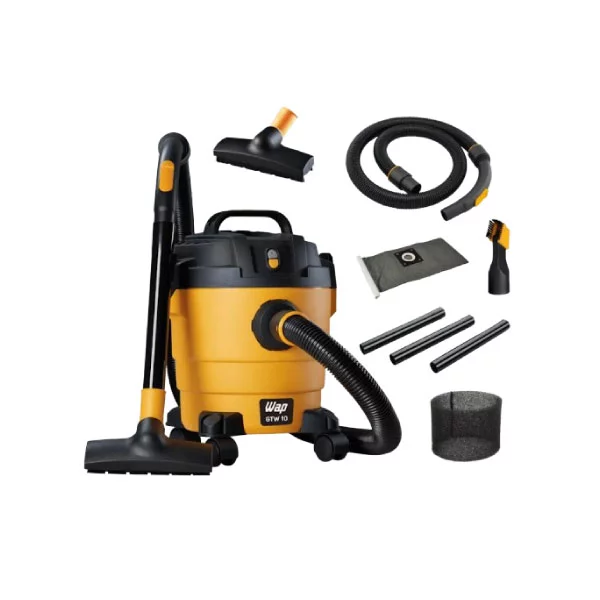 Aspiradora WAP Agua/Polvo 10lts 1400w Inox GTW 10 - Imagen 5