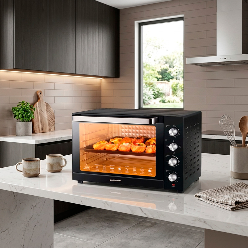 Horno Electrico Consumer 80lts 250º 2400W - Imagen 3